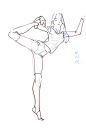 人物速写步骤_画画的春哥__插画师作品_涂鸦王国gracg.com