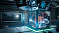 Space Station - UE4, Xiaolong Wang : 为一次动画比赛制作的场景太空站。场景使用后期处理材质实现描边效果，想要制作出一种卡通偏美漫的感觉
A space station scene for an animation competition.  The scene uses a post-processing material for the stroke effect.  I wanted to create a cartoon feeling