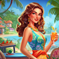 md1_a_girl_wearing_a_colorful_dress_and_holding_a_cocktail_in_t_69133df0-ac62-40af-857e-9547aebad281.png (1024×1024)