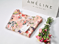 Ameline By Mayerline brand design : Mayerline contacted us to create an identity for their new clothes line. We gave it the name Améline and created a logo, tags, bags, shop window and more.