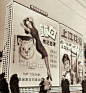 #字形设计# 1948年上海街头的广告 ​​​​