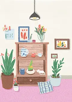 生活类插画9