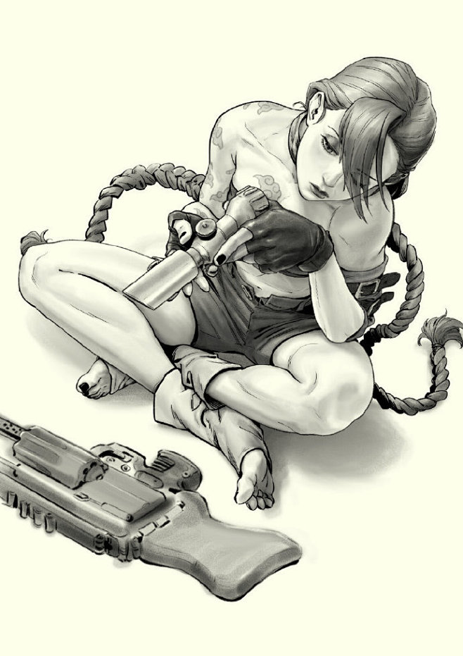 #七点GAME# #游戏美术# #角色设...