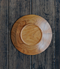 Wood plate