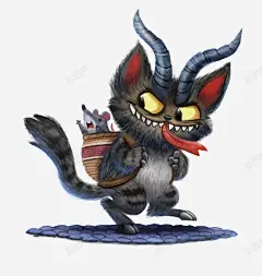 恶魔猫和老鼠矢量图 设计图片 免费下载 页面网页 平面电商 创意素材