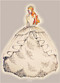 手绘婚纱，绝美嫁衣的缔造者！#婚纱# #时尚#