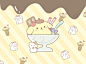 可爱插画ipad壁纸 三丽鸥 HelloKitty 迪士尼朋友  cr.一只Bunny-   #电脑壁纸