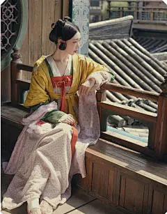 CHESTNUT/栗DEAR栗【芳华】唐风刺绣秋冬汉服齐胸衫裙改良影视剧-tmall.com天猫