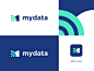 Work in progress!I have been asked to create a new identity for [mydata].The logo has been created from 2 elements one of which is transfer data symbol and they both together make a letter M.T...