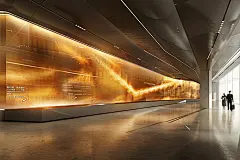 博物馆展馆空间摄影图