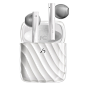 HAKII ICE Low Latency Wireless Earbuds for Android & iPhone : HAKII ICE Low Latency True Wireless Earbuds Check Buying Options An Icy Artwork Designed by Prof. Cao Xue, dean of Guangzhou Academy of Fine Arts, the ice-sports-inspired HAKII Ice Low Late
