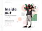 Design Event Landing Page : Any event deserves a beautiful landing page, doesn't it? Especially, if it's an event for designers. Here's an animated concept of a landing page for the conference where illustrators and digital a...