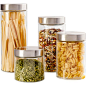 4-Piece Carlin Canister Set: 