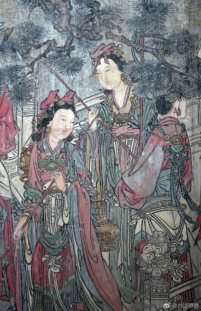 新绛稷益庙壁画欣赏
