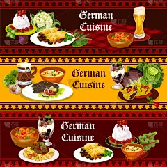 传统,食品,德国,饮食,饮料,蔬菜,砂锅菜,菜单,蛋糕,午餐