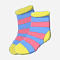 漂亮襪子針織襪子插圖手繪襪子, 襪子剪貼畫, 卡通襪, 襪子插圖 PNG圖案素材