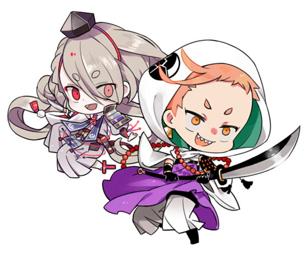 今剑岩融刀剣らくがき