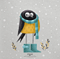 Happy winter time on Behance