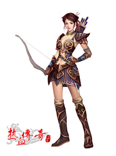 黑骑士素材采集到女角色 （弓箭手）