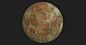 Rusty Metal Material