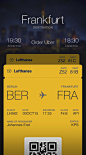 Boarding pass app