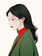 简约风｜女生头像