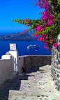 Passageway on Santorini