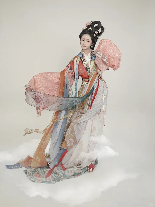 属于我们自己的神仙~|神仙图·天女散花-花瓣网