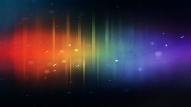 抽象的彩色的Andr​​oid的彩虹背景...