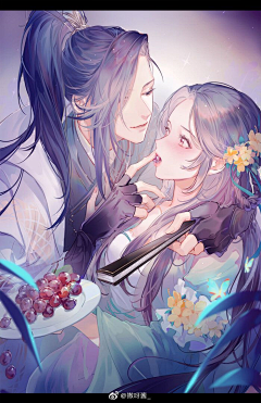 再无可奈何也要微笑采集到东方风格插画reference