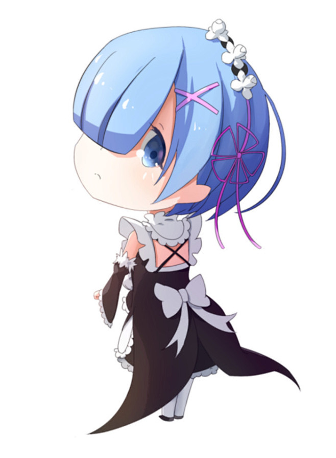 蕾姆q版也很萌啊