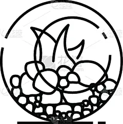 计算机图标,玻璃缸,植物群,石头,波兰,菜园,花盆,仙人掌,细的,小的