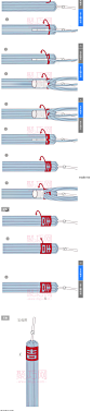 中国结“管子穗”挑图案方式 - 聚巧@北坤人素材