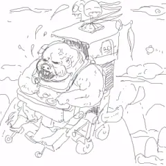 牛皮果冻  的插画 3