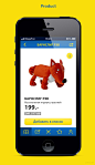 宜家手机app应用扁平化风格ui设计IKEA app redesign