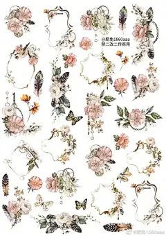 水彩---素材小画 - 高清图片，堆糖，美图壁纸兴趣社区