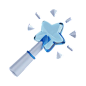 Magic Wand 3D Icon
