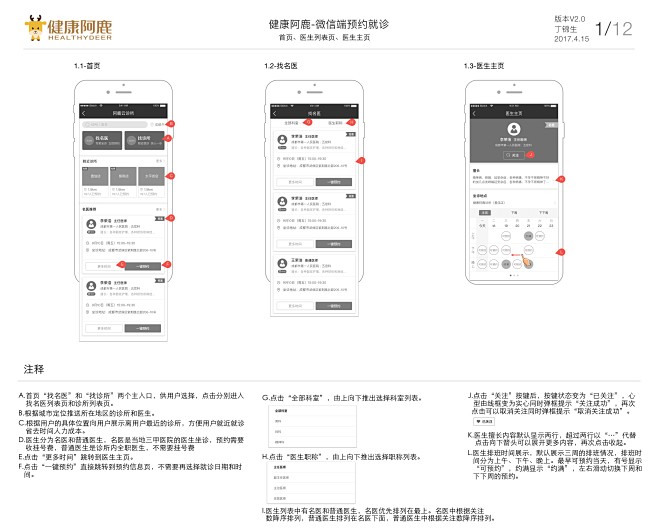 2、首页、医生列表页、医生主页