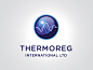 Thermoreg品牌齿轮涡轮机冷却机海洋工业温度计品牌标志恒温阀 _科技公司logo采下来 #率叶插件，让花瓣网更好用#