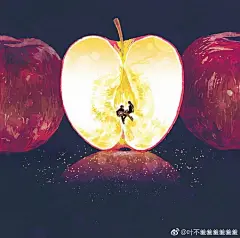 分享一下这组插画，实在太美了
两个人的深夜，渺小又温暖，有种爱乐之城的感觉。 ​​​​