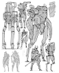Sketches, Gavin Manners : Doodles and ideas. Digital and analogue. More to come.
