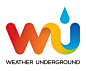 在线天气服务Weather Underground标志 - LOGO世界
