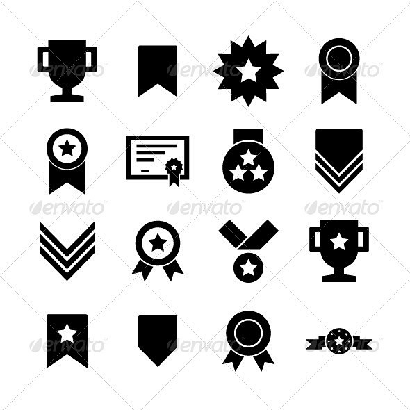奖图标——媒体图标Award Icon - Media Icons成就、军队、奖项、篮球、最好的,冠军,冠军,皇冠,杯,装饰,首先,国旗,荣誉 ...