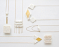 porcelain jewellery by Loumi #饰品#