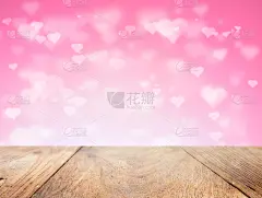 抽象,节日,心型,粉色,背景,英国飞机公司,背景虚化,硬木地板,美,贺卡
