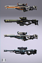 Weapon concept art - Nova, Ruben Perez Gonzalez : some weapon concepts for nova - Gameloft