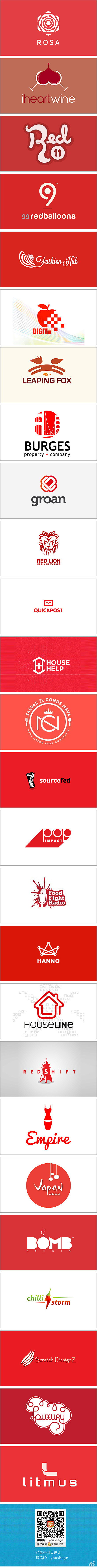 【红色系的Logo设计】在中国古代，许多...