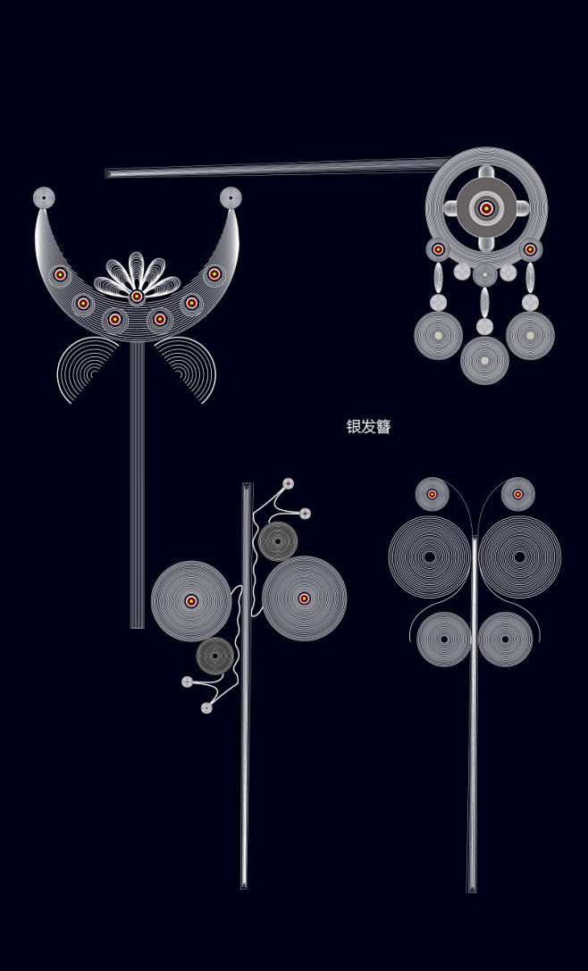 中国传统苗族银饰 - 视觉中国设计师社区