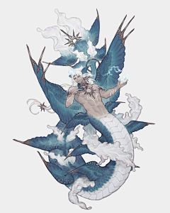 Ucoyote采集到插画构图