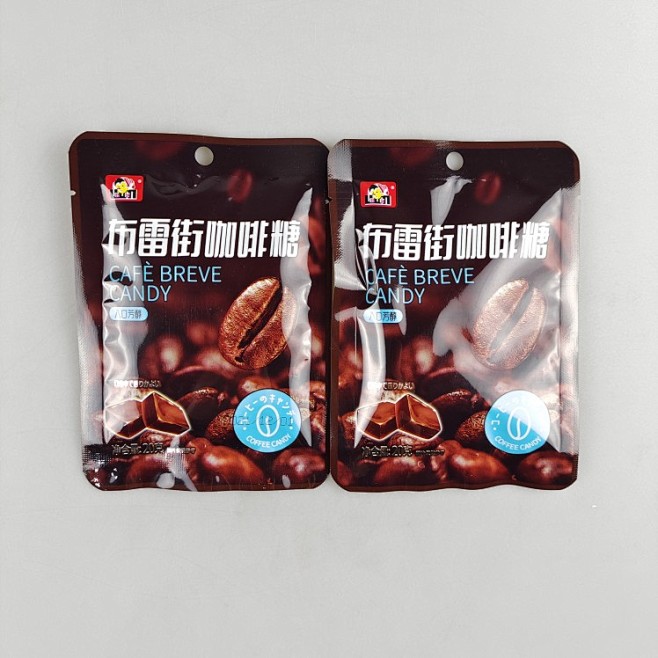 佳华布雷街咖啡糖果代可可脂入口芳醇干吃咖...